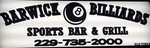 Barwick Billiards Sports Bar   Logo